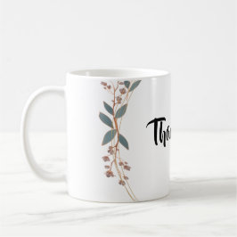 Caneca De Café Obrigado 