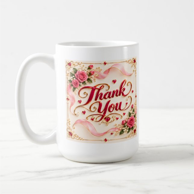 Caneca De Café Obrigado  (Esquerda)