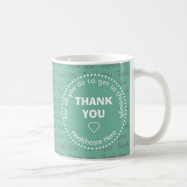 Caneca De Café OBRIGADO A SENHORA Hero Mug. (Direita)