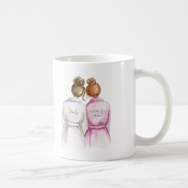 Caneca De Café OBRIGADO agredir a matrona vermelha do bolo da (Direita)