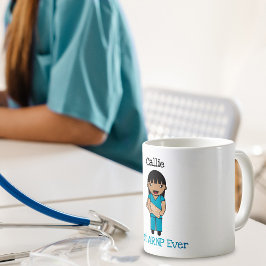 Caneca De Café Obrigado ao funcionário da linha de frente do Chib