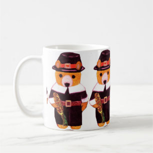 CANECA DE CAFÉ OBRIGADO AO TEDDY BEAR