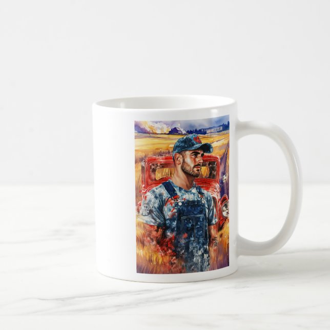 Caneca De Café Obrigado Àqueles Que Ajudaaram a Construir a Améri (Direita)