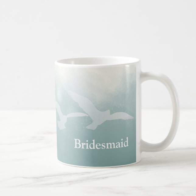 Caneca De Café Obrigado, Bridesmaid. (Direita)