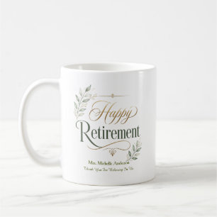 Caneca De Café Obrigado Por Acreditar Em Nós Nome Personalizado