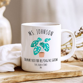 Caneca De Café Obrigado por me ajudar a crescer