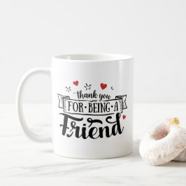 Caneca De Café Obrigado Por Serem Amigos