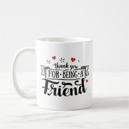 Caneca De Café Obrigado Por Serem Amigos