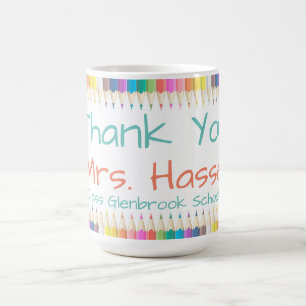 Caneca De Café Obrigado Professor