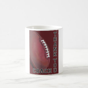 Caneca De Café Obrigado que da arte do futebol você treina