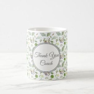 Caneca De Café Obrigado que do treinador do patinagem artística