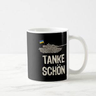 Caneca De Café Obrigado Sr. Scholz Por Tanques Leopard Ficar Com