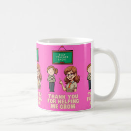 Caneca De Café obrigado você por me ajudar a crescer