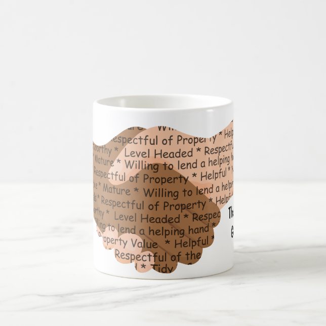 Caneca De Café Obrigados, bom vizinho (Centro)