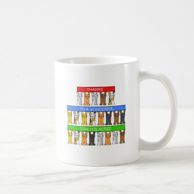 Caneca De Café Obrigados Diálise Enfermeiros (Direita)