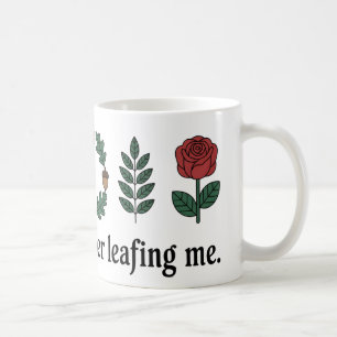 Caneca De Café Obrigados para nunca me deixar cair Fábrica Engr