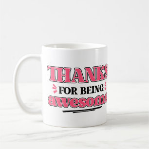Caneca De Café Obrigados para ser incrível