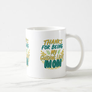 Caneca De Café Obrigados para ser minha luz orientadora" - Classi