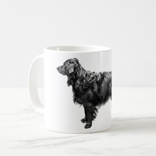 Caneca De Café Observador Brilhante da Abóbora (Frente Esquerda)
