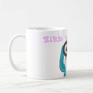 Caneca De Café Observando o pássaro