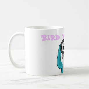 Caneca De Café Observando Pássaro