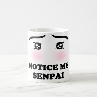 Caneca De Café Observe-me menina de cora Kawaii Manga do Anime de
