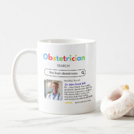 Caneca De Café OBSTETRICIAN DOCTORS antistress Google search bar 