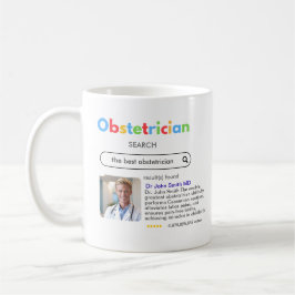 Caneca De Café OBSTETRICIAN DOCTORS antistress Google search bar 