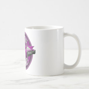 Caneca De Café obtendo o rosa 1960 batido do cadillac