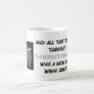 Caneca De Café Obtenha pessoal com sua carga da lesão!