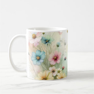 Caneca De Café 🌷 Obter Flores Selvagens 🌷