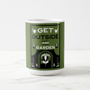 Caneca De Café Obter Presente de Jardinagem Exterior