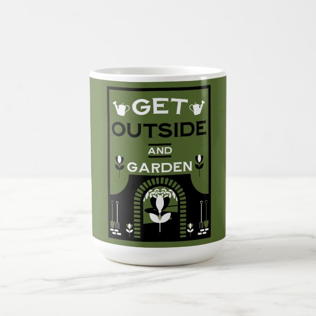Caneca De Café Obter Presente de Jardinagem Exterior (Centro)