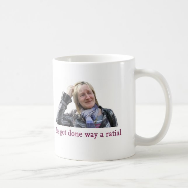 Caneca De Café Obteve a maneira feita um ratial (Direita)