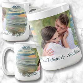 Caneca De Café Ocean Best Friend & Soulmate 0735