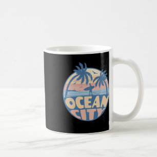 Caneca De Café Ocean City Maryland Praia Surf Verão Férias Vin