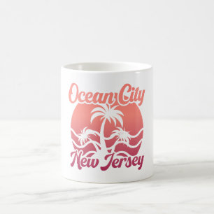 Caneca De Café Ocean City, Nova Jersey