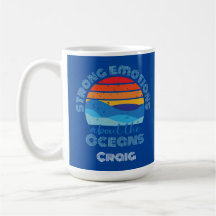 Ocean Lover Vintage Sunset Personalizado