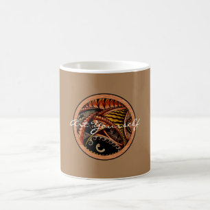 Caneca De Café Oceania ecléctico dois