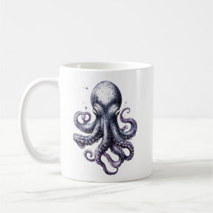 Caneca De Café Oceano de Octopus Mug