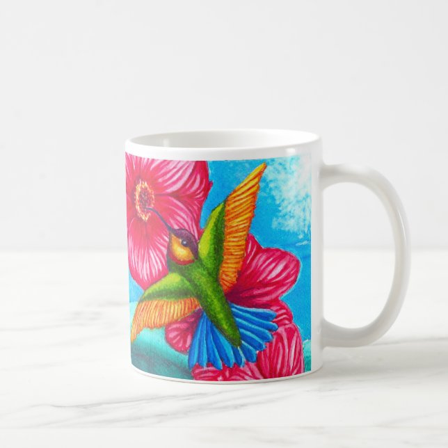 Caneca De Café Oceano do colibri (Direita)