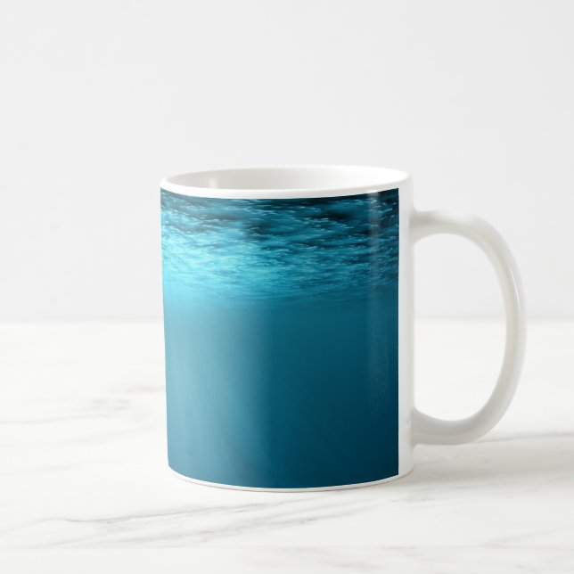 Caneca De Café Oceano subaquático (Direita)