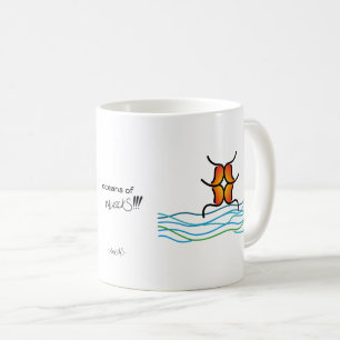 Caneca De Café oceanos de muackS!! - Alma