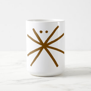 Caneca De Café Octopus Descreve Mug