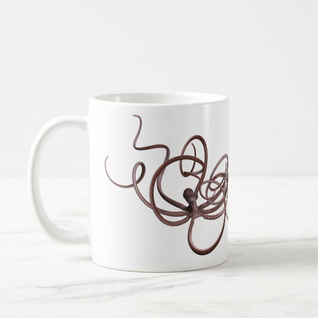 Caneca De Café Octopus gigante (Esquerda)