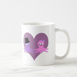 Caneca De Café Octopus Love
