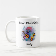 Octopus Mug Personalizado - Hippie Retroativo