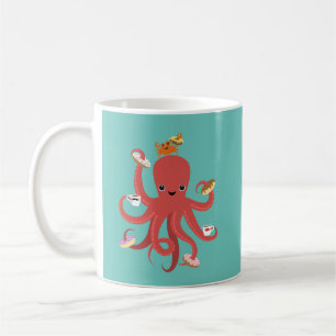Caneca De Café Octopus Mugs
