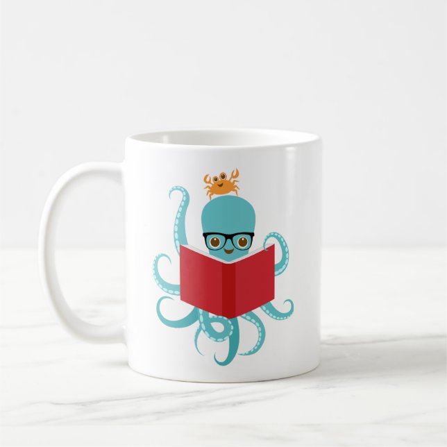 Caneca De Café Octopus Mugs (Esquerda)