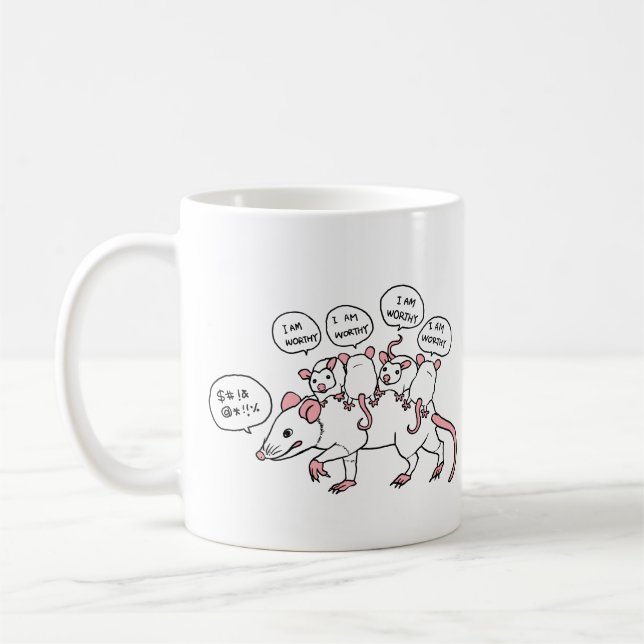 Caneca De Café Ocubo, EU VOU VALER (Esquerda)